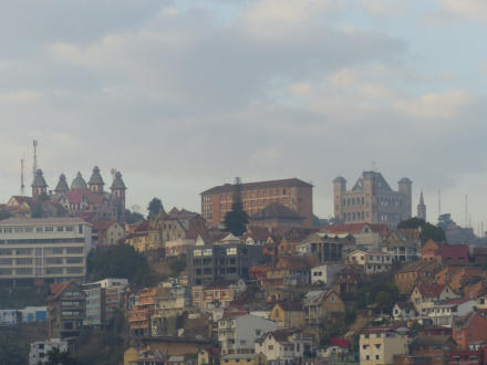 Der Palasthügel in Antananarivo