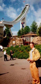 Am Holmenkollen - Norwegen 1992