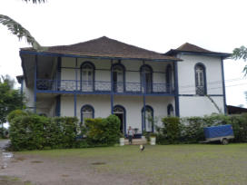 Die Roca Sao Joao dos Angolares- Das Herrenhaus war drei Tage unser Zuhause.