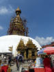Der Stupa von Swayambhunath.