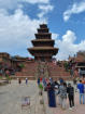 Die Nyatapola-Pagode am Taumadhi-Platz. Mit 30m der höchste Tempel in Bhaktapur.